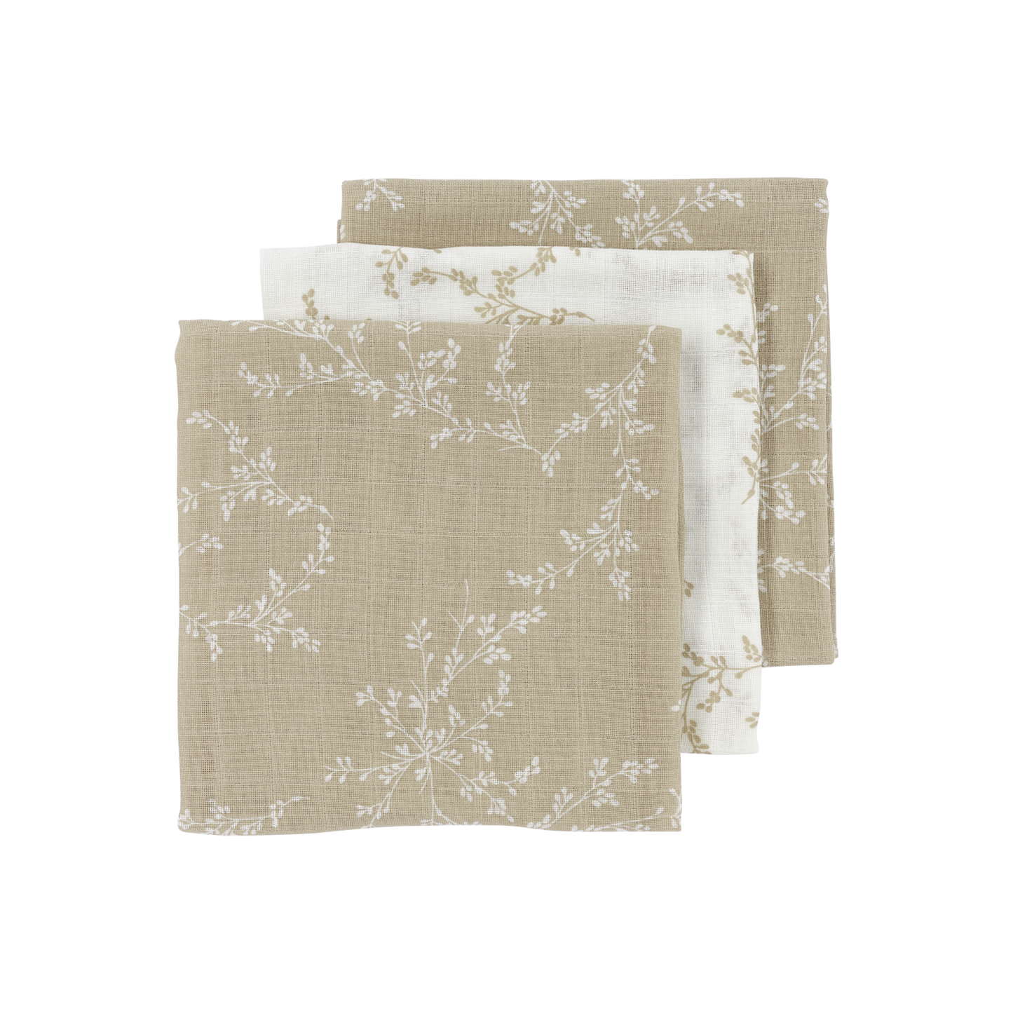 Hydrofiele doek Branches Sand - 70x70cm (3-pack)