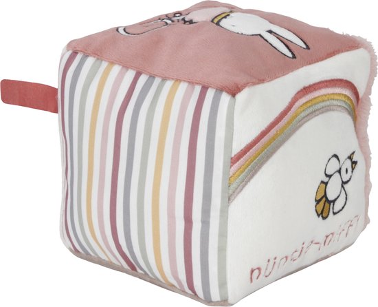 Nijntje activiteitenkubus fluffy pink