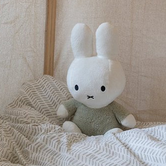 Nijntje knuffel 35cm fluffy green
