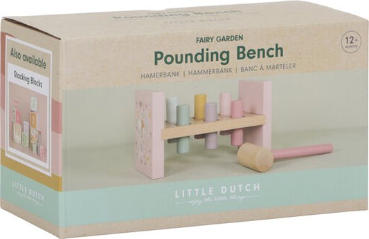 Little Dutch hamerbank Fairy Garden (roze)