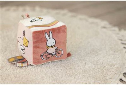 Nijntje activiteitenkubus fluffy pink