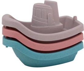 Happy World bio plastic bad bootjes (3 stuks)