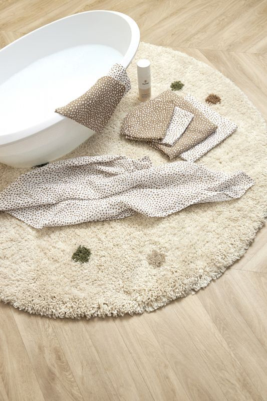 Hydrofiele doek Meyco: Cheetah Taupe - 70x70cm (3-pack)