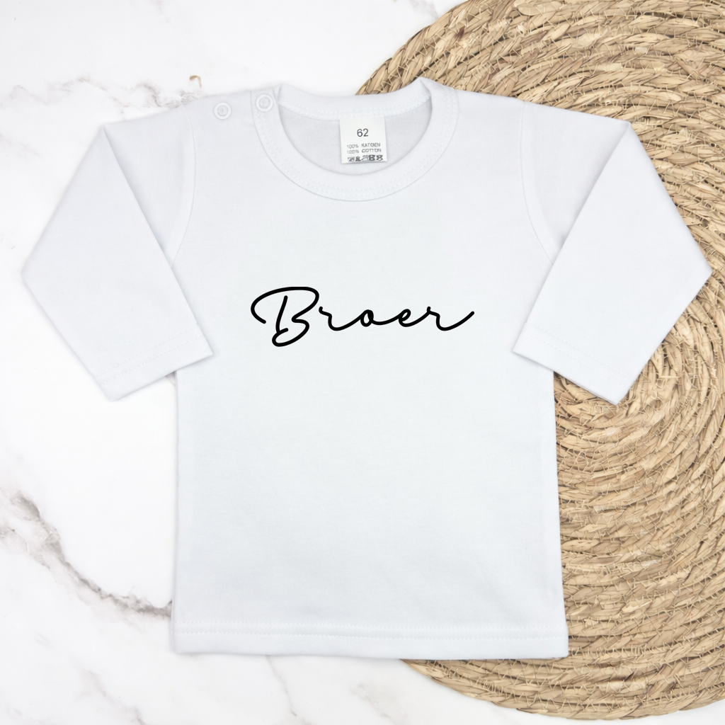 Broer (sierlijk) longsleeve