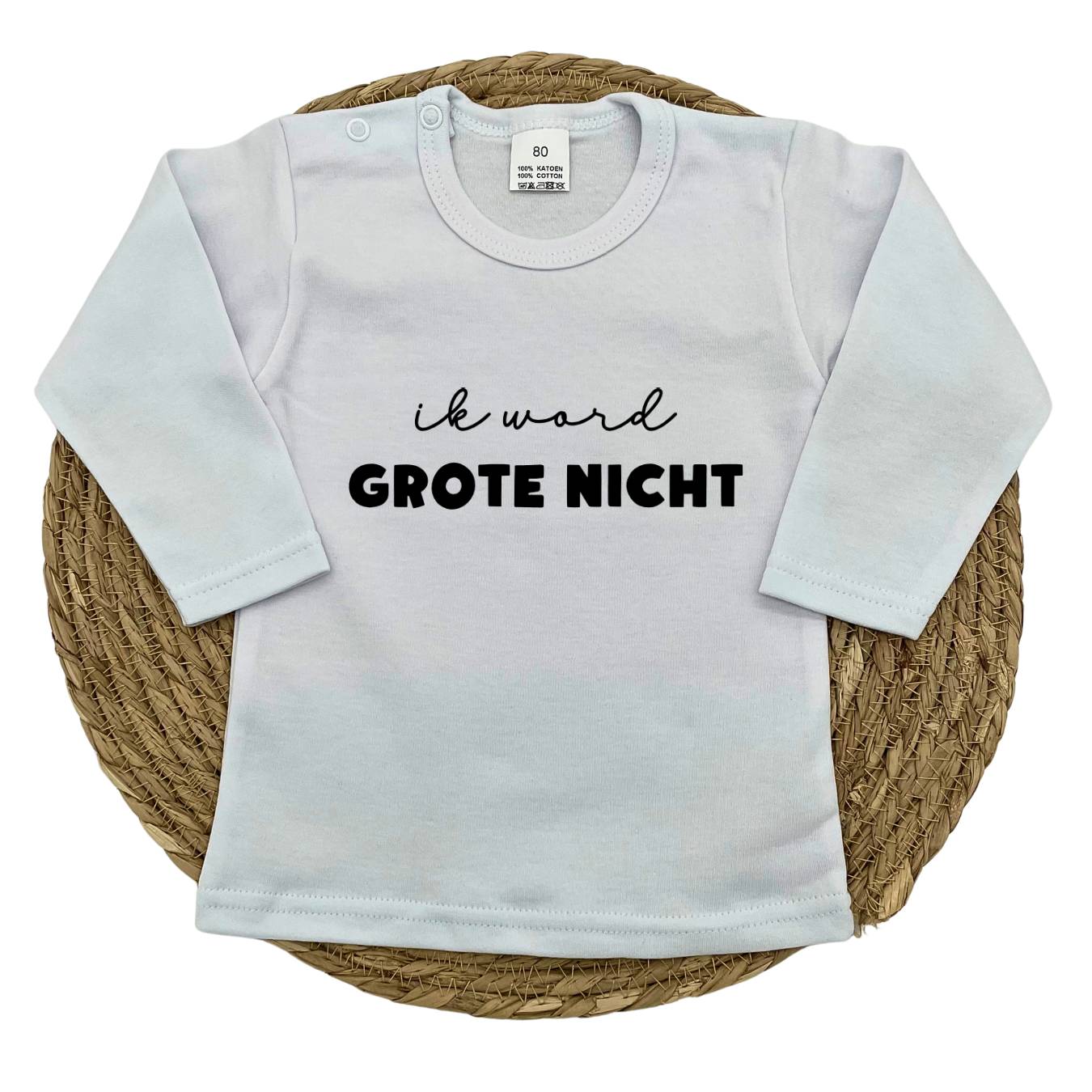 Ik word grote nicht longsleeve
