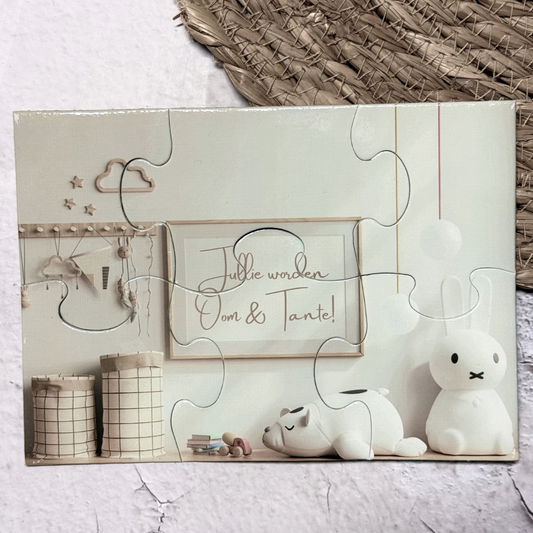 Jullie worden oom & tante puzzel (6-delig)