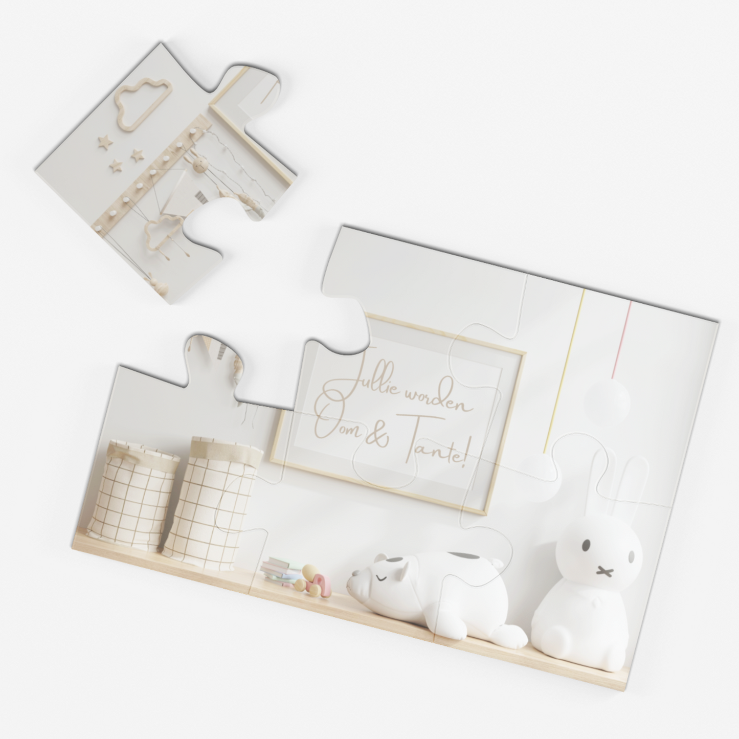 Jullie worden oom & tante puzzel (6-delig)