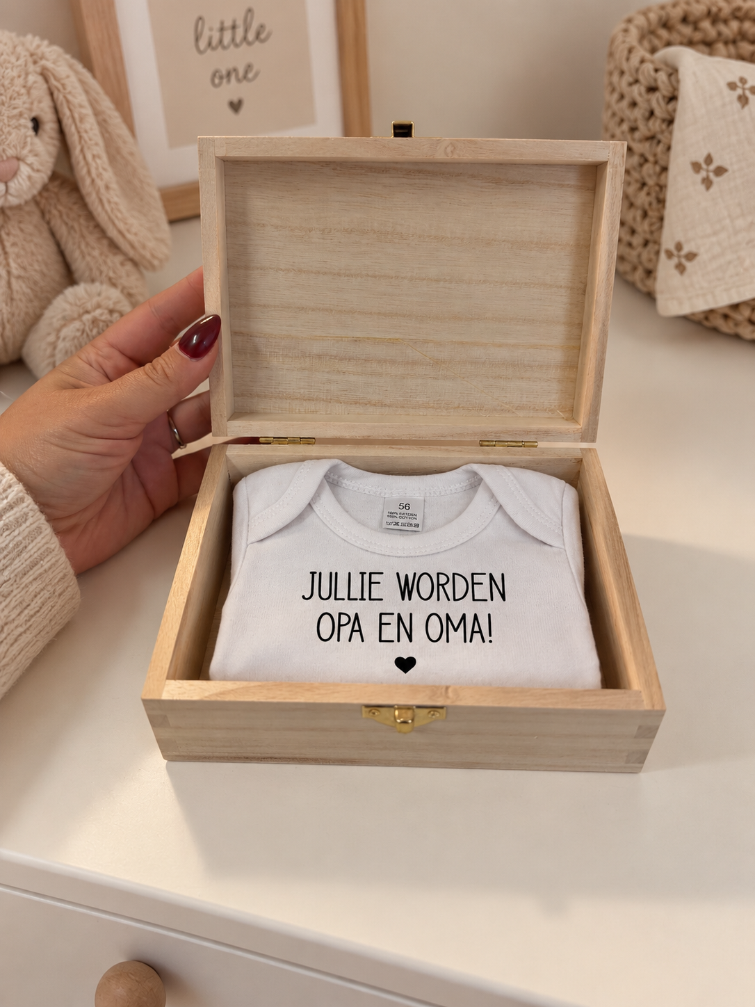 Jullie worden opa & oma cadeau