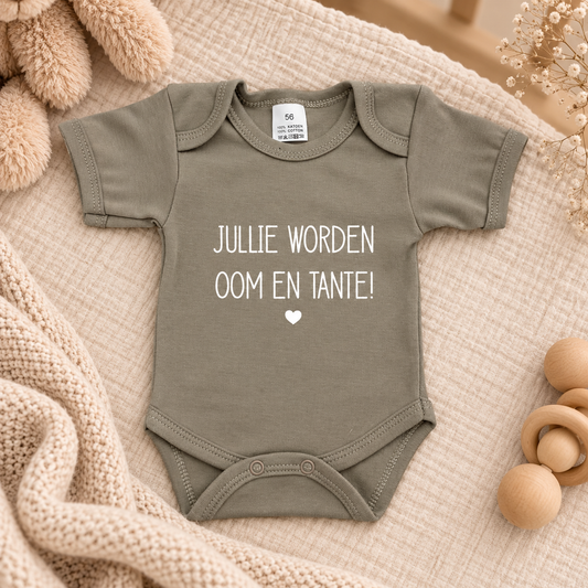 Jullie worden oom en tante! rompertje