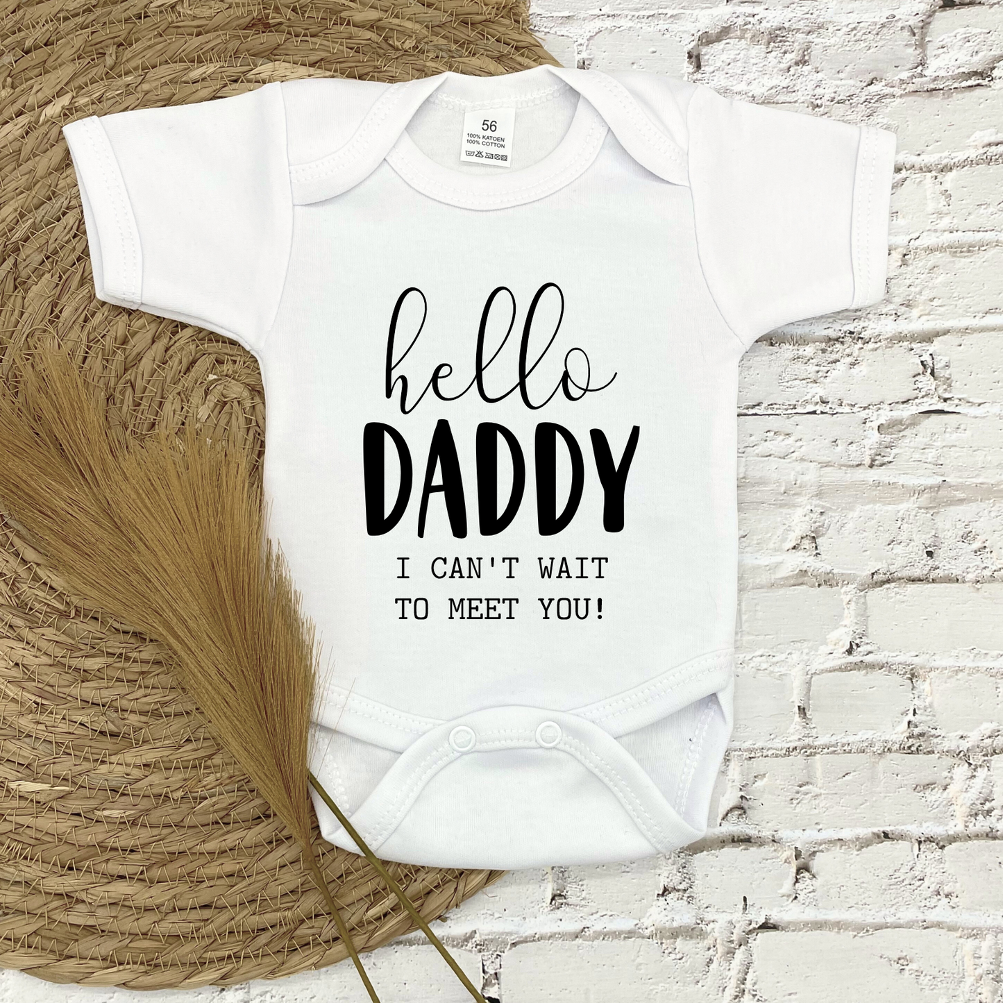 Hello Daddy I Can't Wait To Meet You