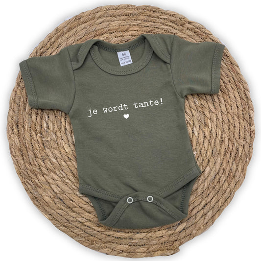 je wordt tante! rompertje