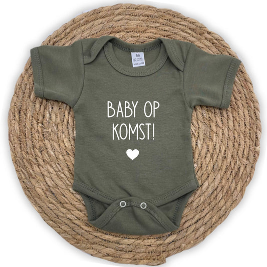 Baby op komst rompertje