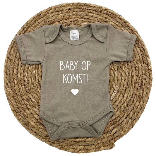 Baby op komst rompertje