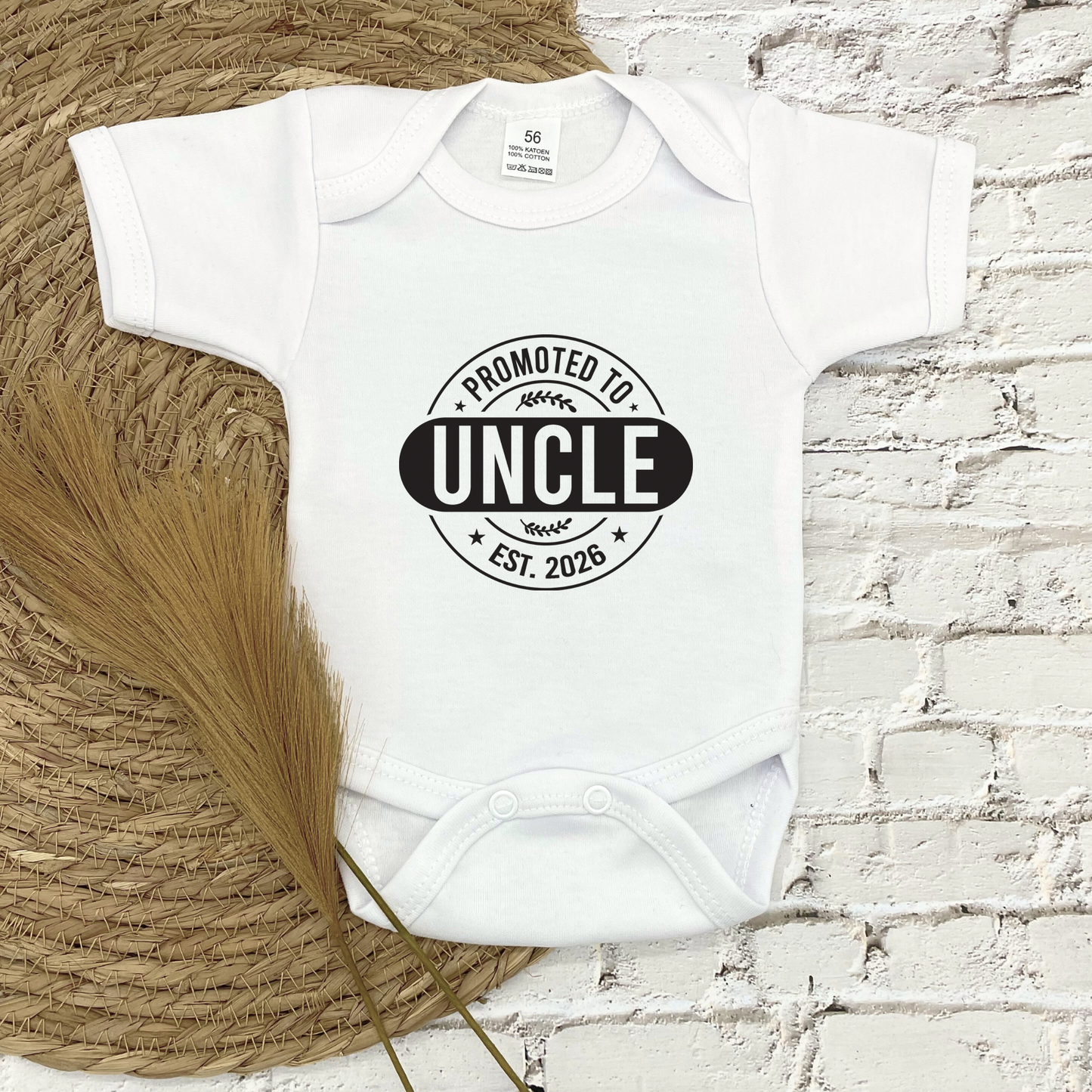 Promoted To Uncle Est. 2026 rompertje