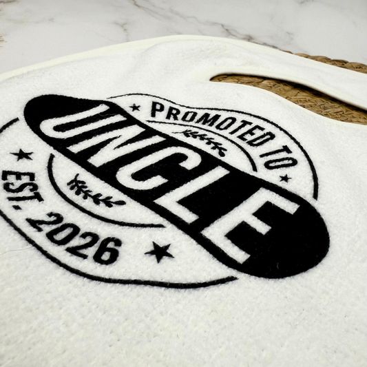 Promoted to Uncle (Est. 2026) slabbetje