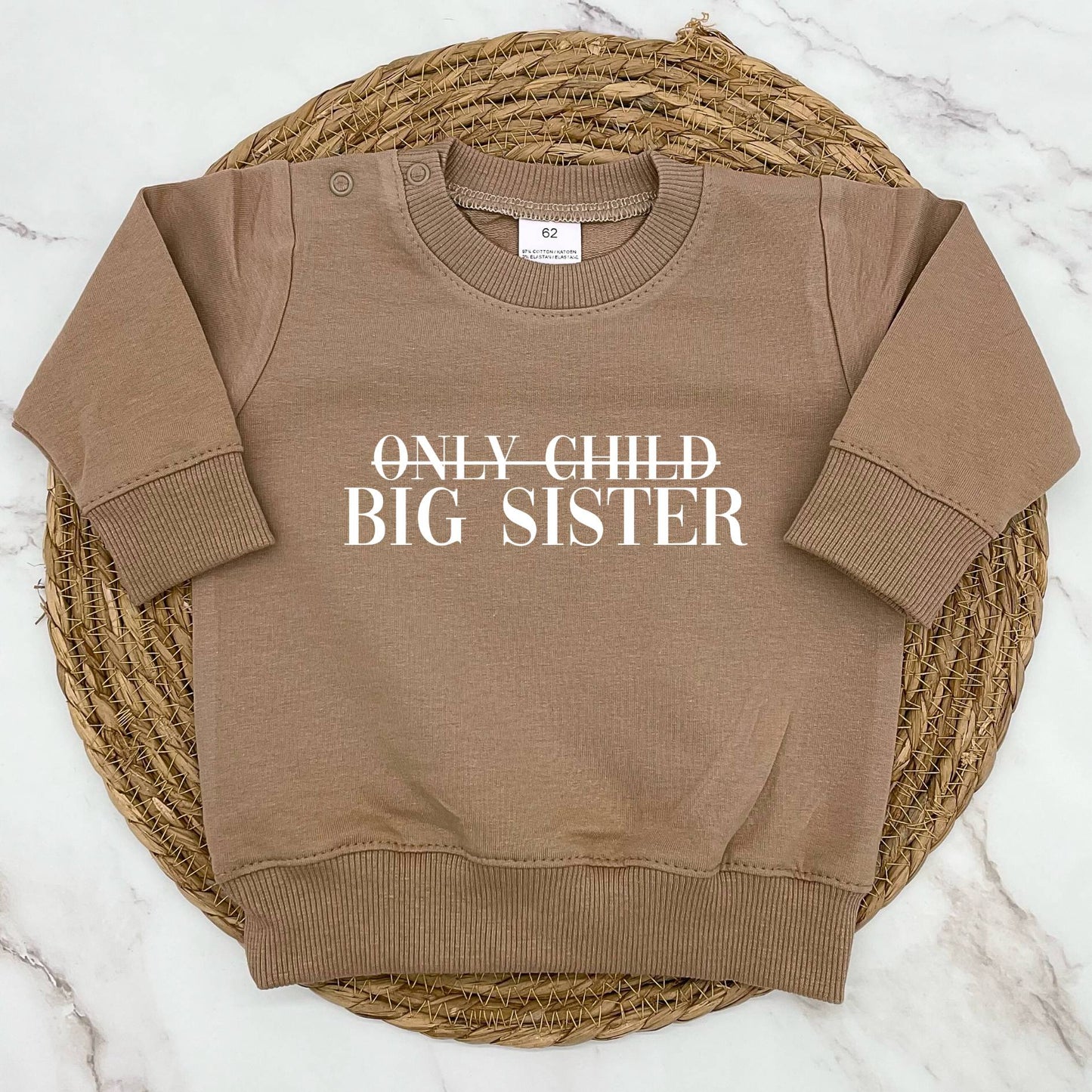 Only Child / Big Sister trui