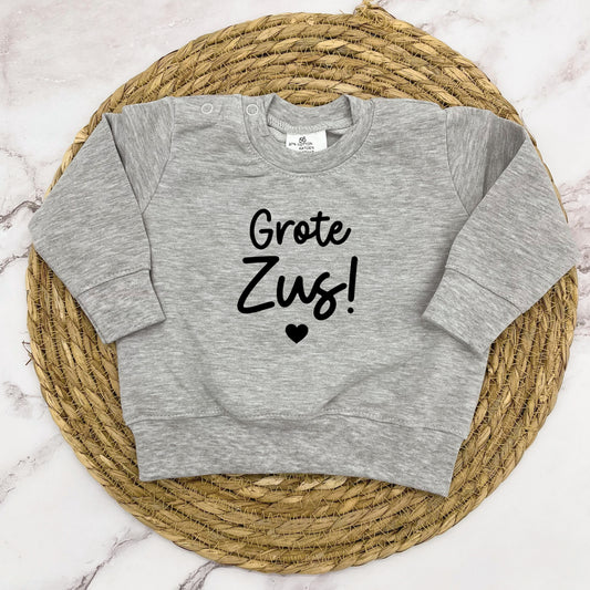 Grote zus! ❤️ trui