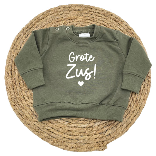 Grote zus! ❤️ trui