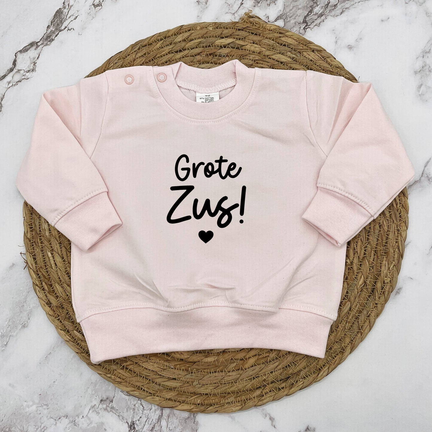 Grote zus! ❤️ trui