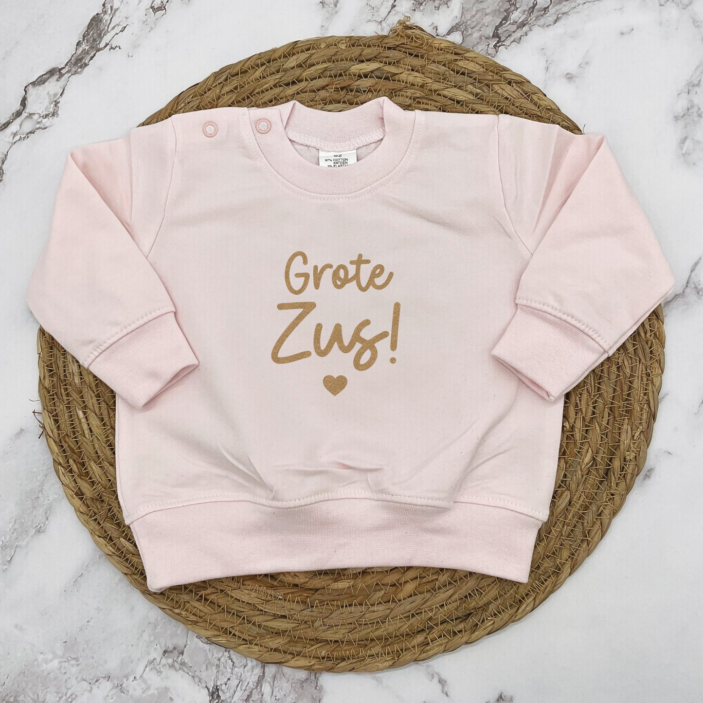 Grote zus! ❤️ trui
