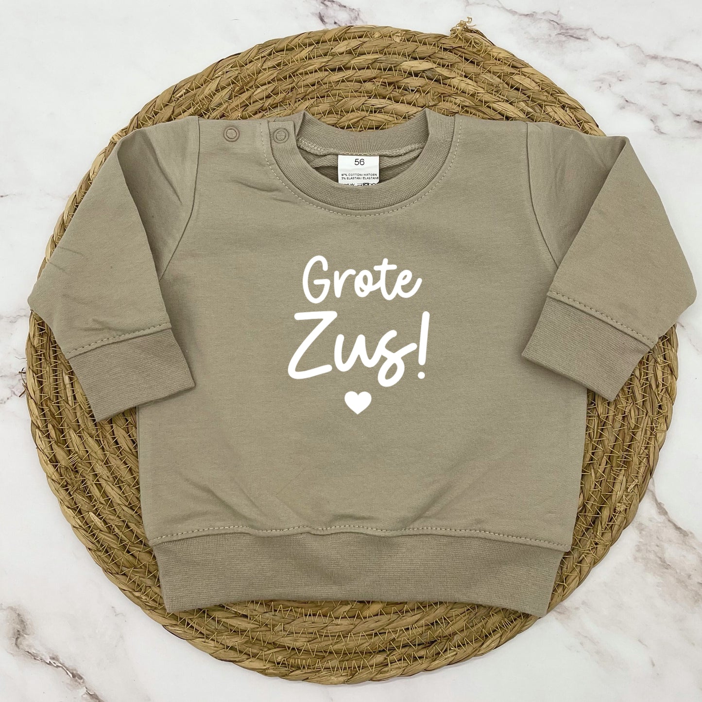 Grote zus! ❤️ trui
