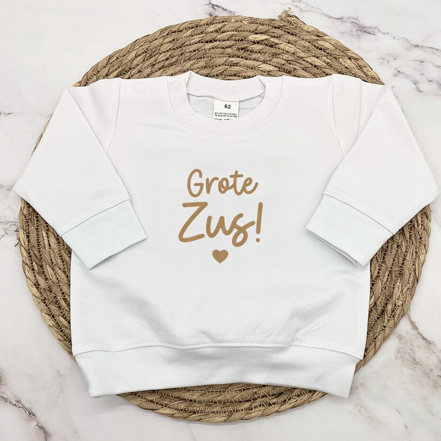 Grote zus! ❤️ trui