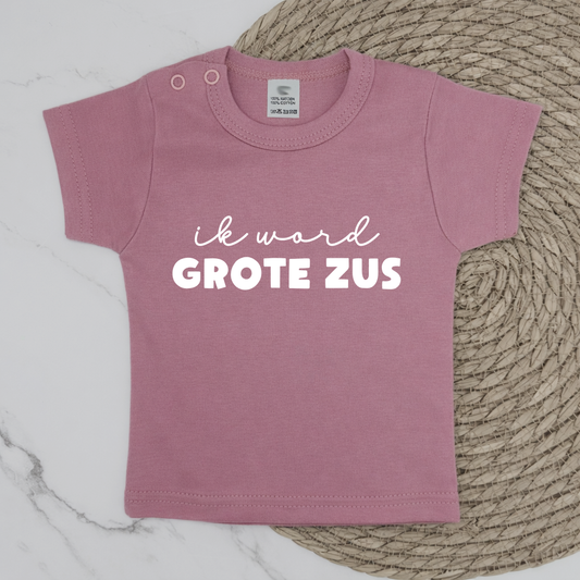 Ik word grote zus t-shirt