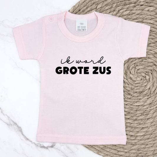 Ik word grote zus t-shirt