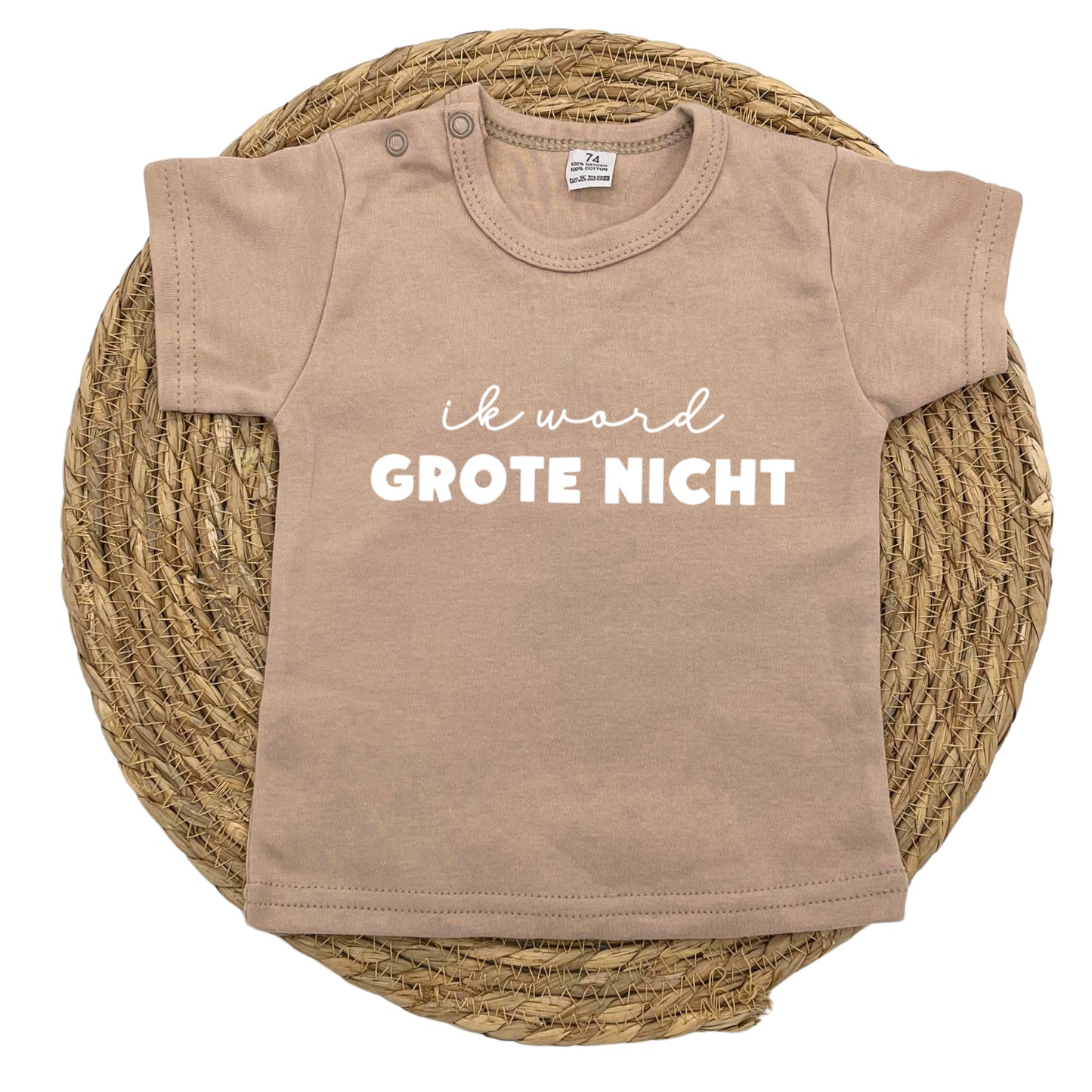 Ik word grote nicht t-shirt