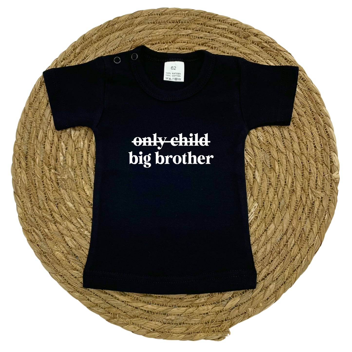only child / big brother t-shirt