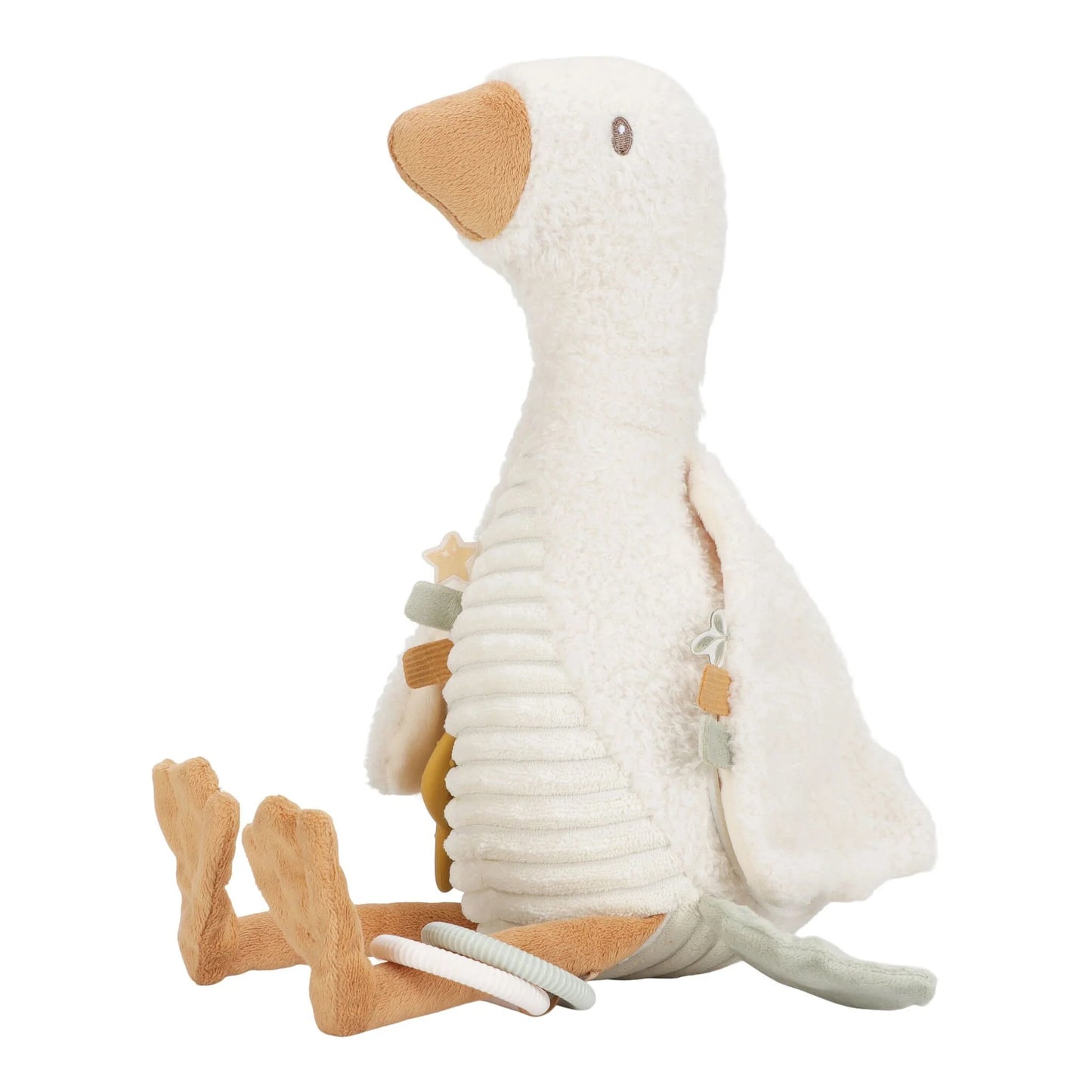Little Dutch Newborn activiteitenknuffel Little Goose