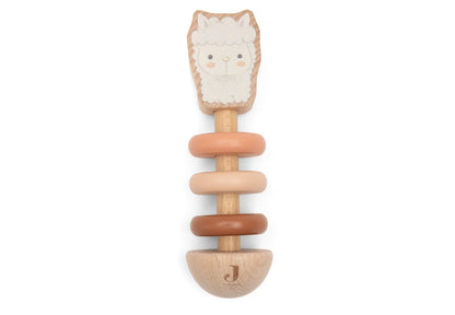 Houten Rammelaar Alpaca Paco
