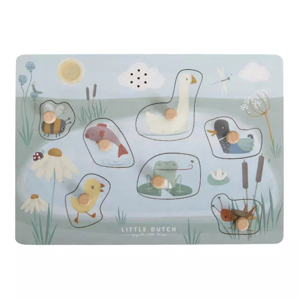 Little Dutch Geluidenpuzzel Animals Little Goose