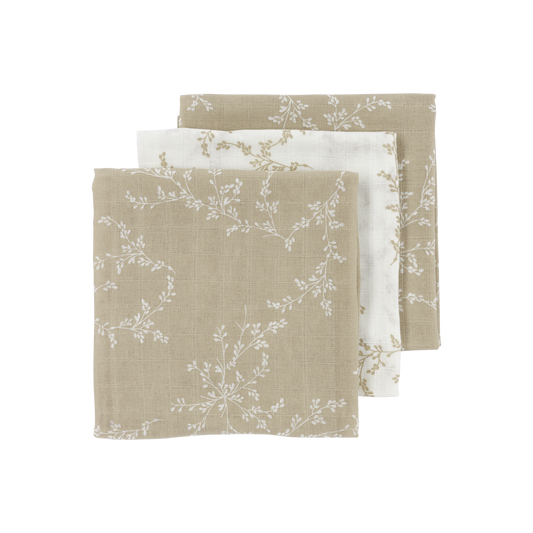 Hydrofiele doek Branches Sand - 70x70cm (3-pack)