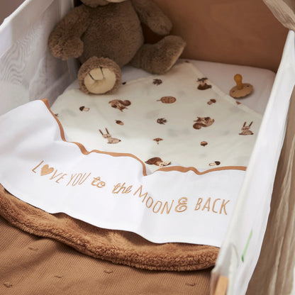 Hydrofiele doek Forest Animals Toffee (70x70) (3pack)