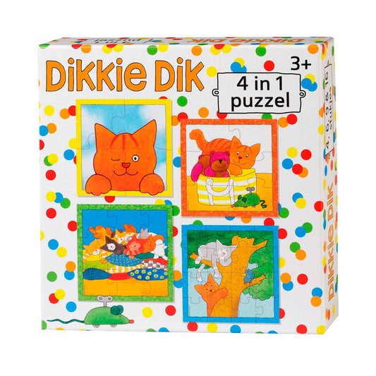 4-in-1 puzzel Dikkie Dik