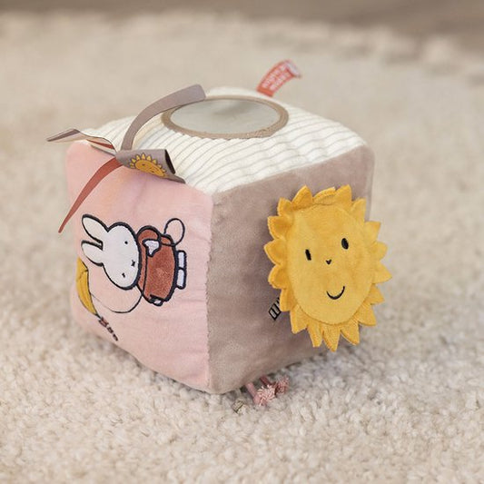 Nijntje activiteitenkubus fluffy pink