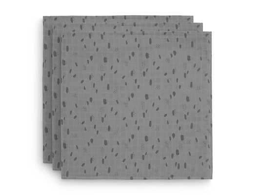 Multidoek Hydrofiel Small 70x70cm Spot Storm Grey (3pack)