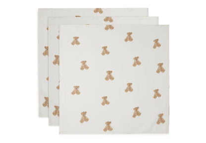 Hydrofiele Doek Small 70x70cm Teddy Bear (3pack)