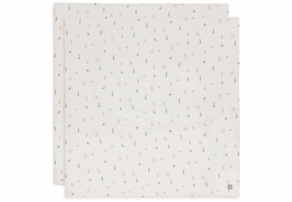 Hydrofiele Doek Large 115x115cm - Jungle Jambo - 2 Stuks