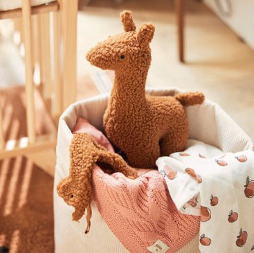 Jollein Knuffel Lama Caramel