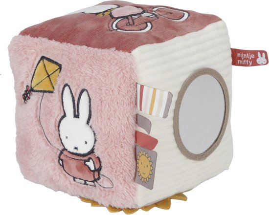 Nijntje activiteitenkubus fluffy pink