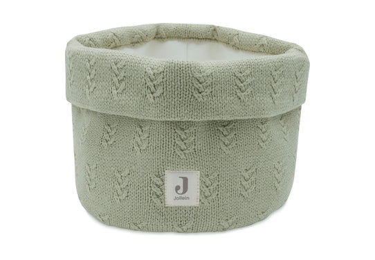 Commodemandje Grain Knit Olive Green