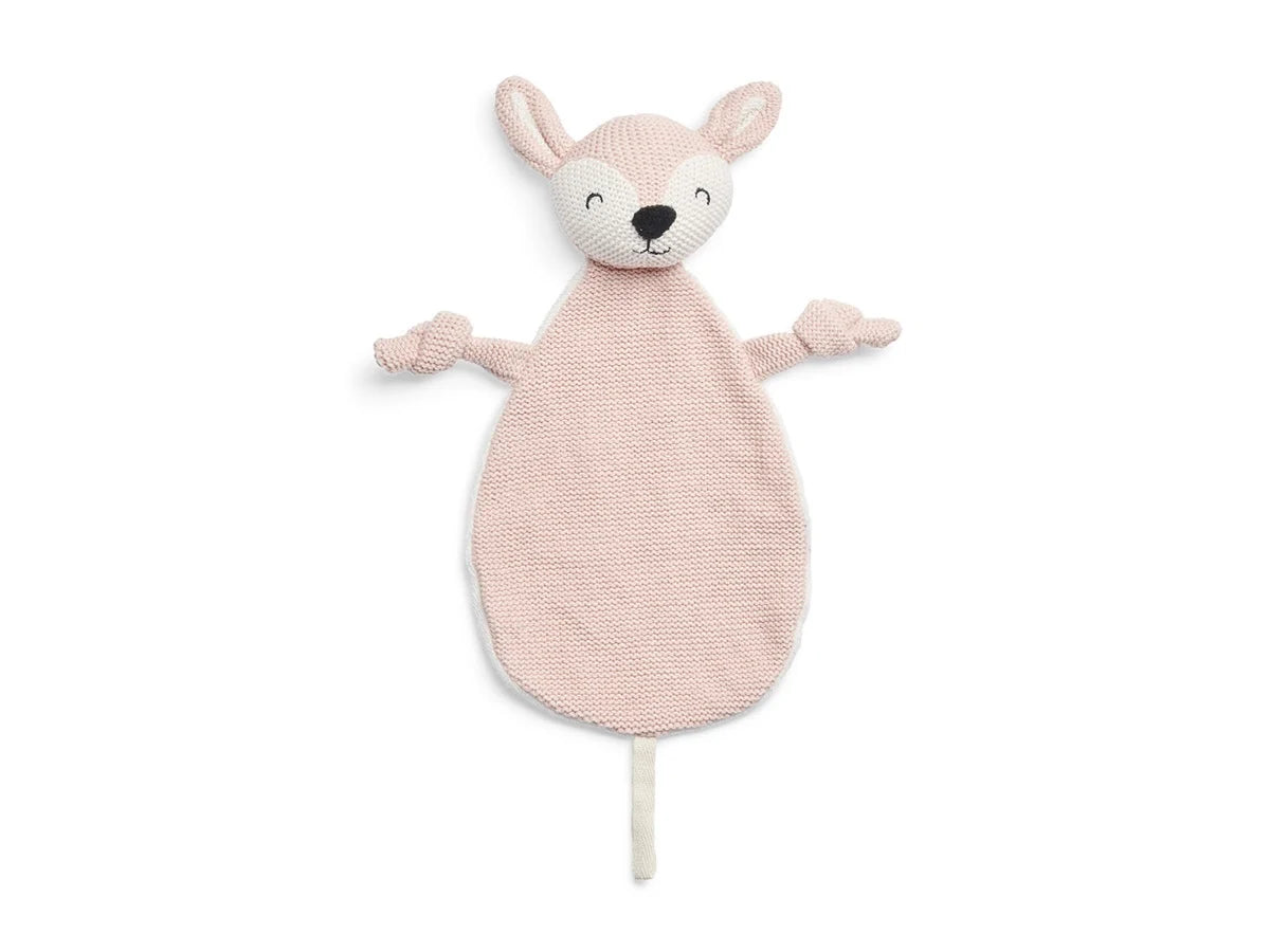 Knuffeldoekje Deer Pale Pink