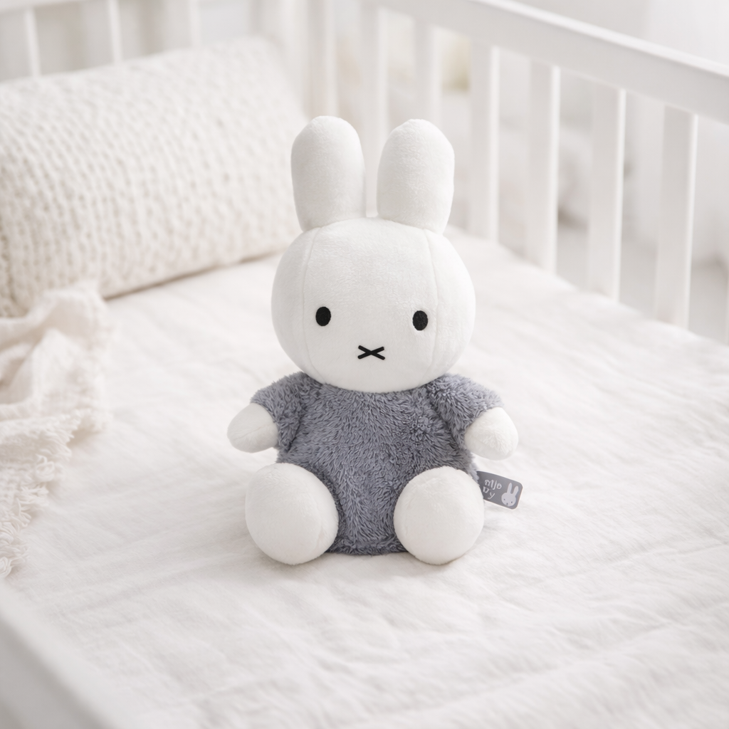 Nijntje knuffel 25cm fluffy blue