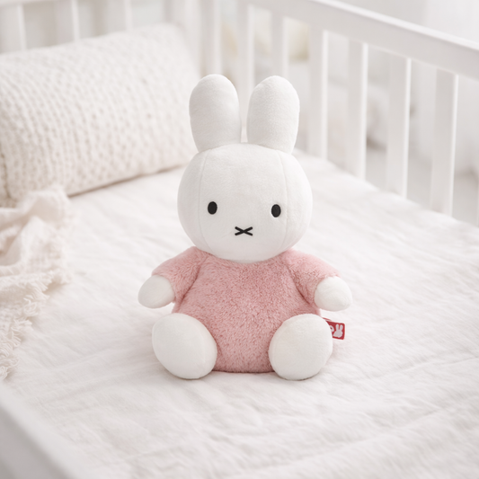 Nijntje knuffel 25cm fluffy pink