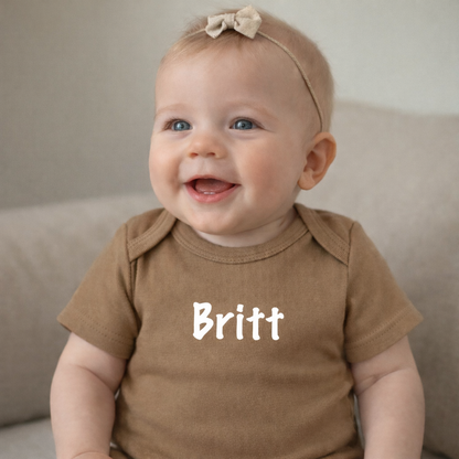 Gepersonaliseerd  baby rompertje met naam