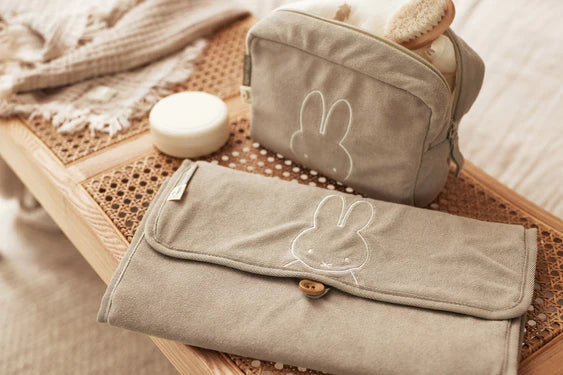 Verschoningsmat Badstof Miffy - Olive Green