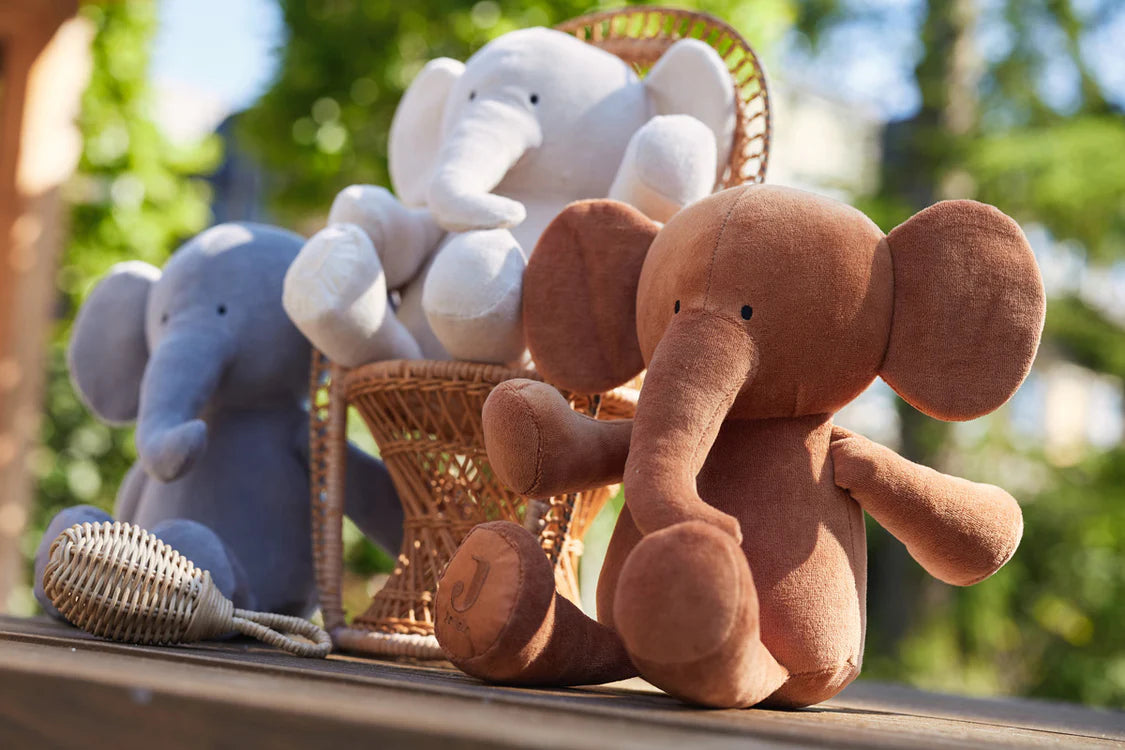 Knuffel Elephant Caramel Jollein