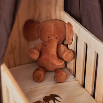 Knuffel Elephant Caramel Jollein